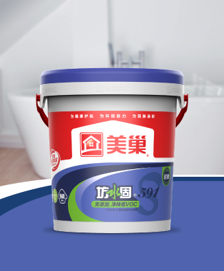 坊水固FSG591JV無(wú)添加凈味低VOC藍(lán)色超柔防水涂料